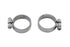 V-Twin Chrome Allen Type Exhaust Clamp Set Wide - 31-2112