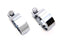 V-Twin Chrome 1-7/8 inch Heavy Muffler Body and End Clamp Set - 31-2144