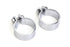 V-Twin Chrome 1-7/8 inch Heavy Muffler Body and End Clamp Set - 31-2144