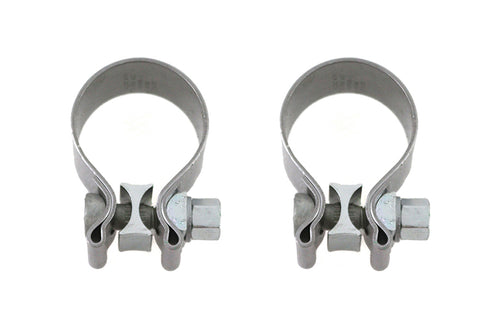OE OE M8 Muffler Clamp Set Stainless Steel - 31-2341