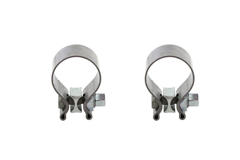 OE OE M8 Muffler Clamp Set Stainless Steel - 31-2341