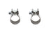 OE OE M8 Muffler Clamp Set Stainless Steel - 31-2341