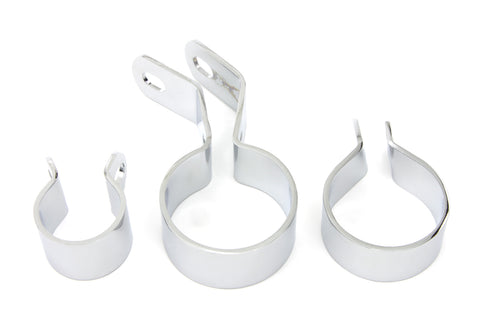V-Twin Chrome Exhaust Clamp Kit - 31-2930