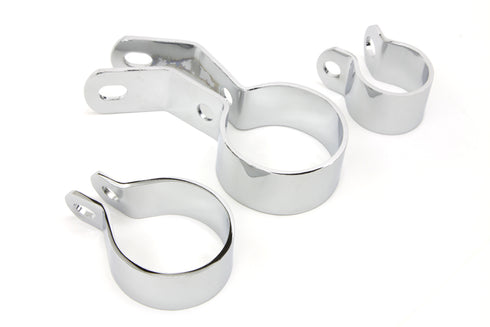 V-Twin Chrome Exhaust Clamp Kit - 31-2930