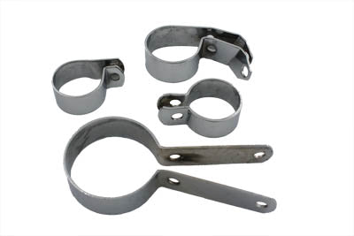 V-Twin Chrome Exhaust Clamp Kit - 31-3956