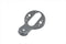 V-Twin Chrome Tachometer Bracket - 31-3963