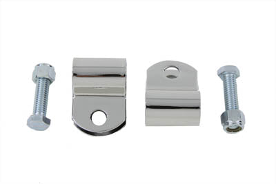 V-Twin Chrome Turn Signal Clamps - 31-3974