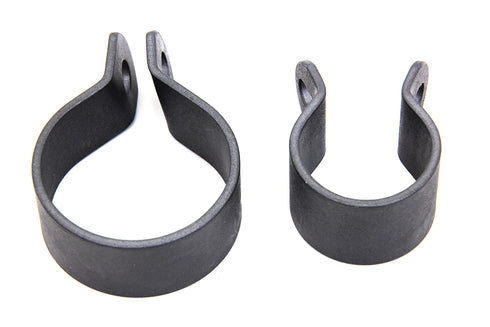 V-Twin Front Exhaust Parkerized Clamp Set - 31-3989