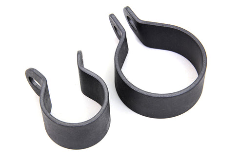 V-Twin Front Exhaust Parkerized Clamp Set - 31-3989