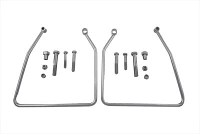 V-Twin Chrome Saddlebag Support Set - 31-9909