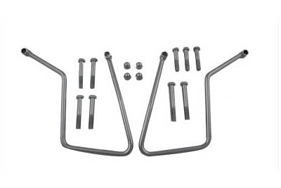 V-Twin Chrome Saddlebag Support Set - 31-9910