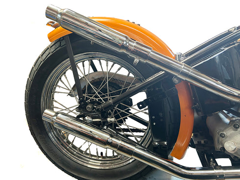 V-Twin Chrome 1-3/4 inch Seamless Exhaust Clamp Set - 31-9920