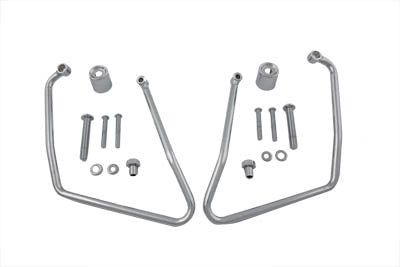 V-Twin Chrome Saddlebag Support Set - 31-9924