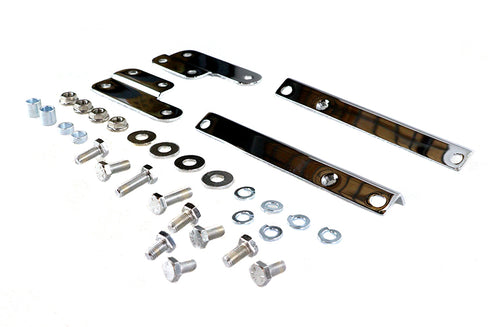 National Cycle Windshield Mount Kit Chrome - 31-9933