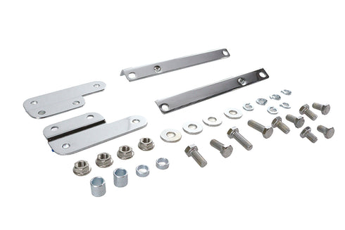 National Cycle Windshield Mount Kit Chrome - 31-9933