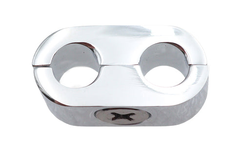 V-Twin Chrome Dual Throttle Cable Separator Clamp - 31-9942