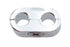 V-Twin Chrome Dual Throttle Cable Separator Clamp - 31-9942