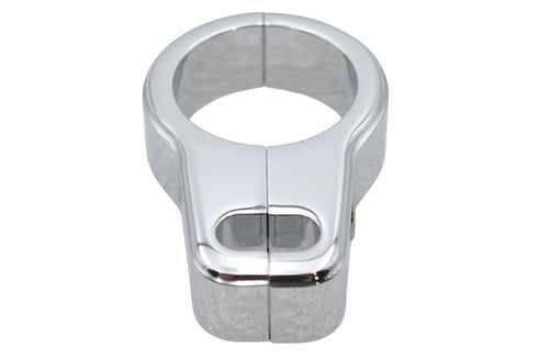 V-Twin Throttle Cable Clamp Chrome - 31-9943