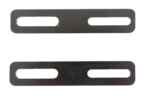 V-Twin Black 5 inch Exhaust Bracket Set - 31-9975