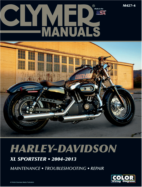CLYMER Manual - Harley-Davidson - XL Sportster '04-'13 CM4274