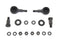Colony Front Fork Shock Absorber Lower Mount Kit - 3106-18