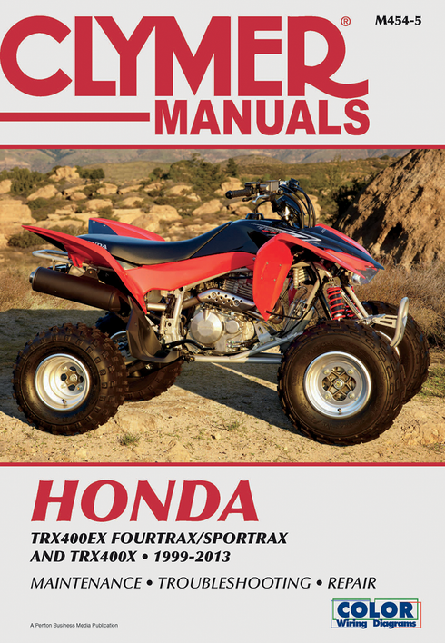 CLYMER Manual - Honda - TRX 400EX CM4545