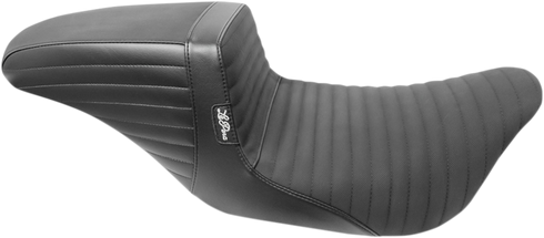 LE PERA Kickflip Seat - Pleated w/ Gripp Tape - Black - FL '08-'23 LK-597PTGP