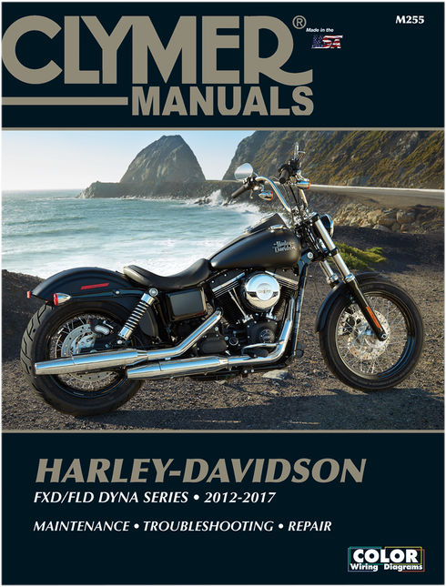 CLYMER Manual - Harley-Davidson - FXD / FLD Dyna Series '12-'17 CM255