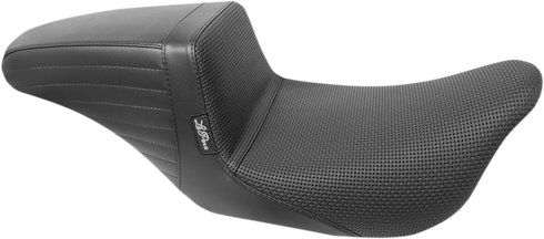 LE PERA Kickflip Daddy Long Legs Seat - Basketweave - Black - FL '08-'23 LK-597DLBW