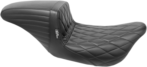 LE PERA Kickflip Daddy Long Legs Seat - Diamond - Black - FL '08-'23 LK-597DLDM