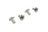 Colony Headlamp Cowl Screw Kit Cadmium Plated - 3188-4