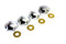 Colony Knuckle Nut Set Chrome Plated - 3189-4