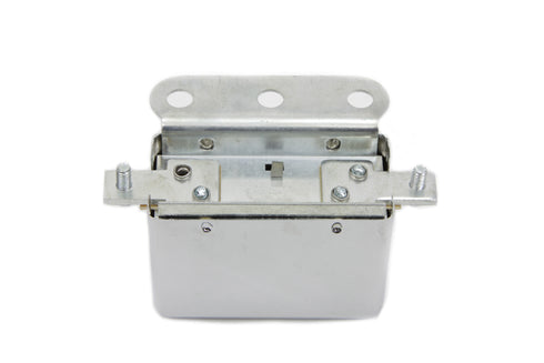 Volt Tech Chrome Look-A-Like 6 Volt 3-Brush Relay - 32-0067