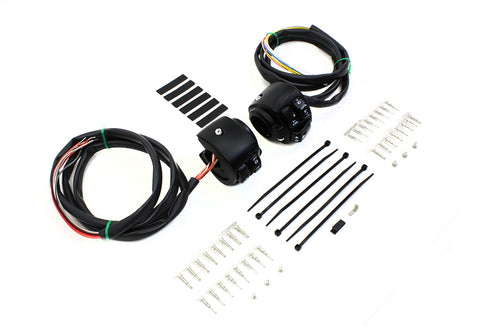 Volt Tech Handlebar Control Switch Housing Kit Black - 32-0278