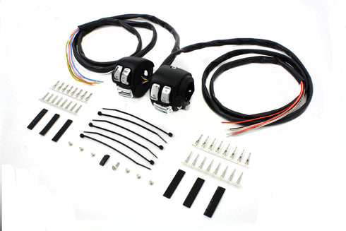 Volt Tech Handlebar Control Switch Housing Kit Black - 32-0279