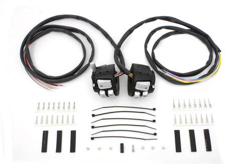 Volt Tech Handlebar Control Switch Housing Kit Black - 32-0279