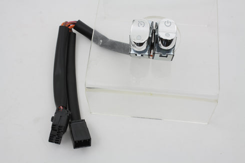 Volt Tech Rocker Style Handlebar Switch Kit Chrome - 32-0367