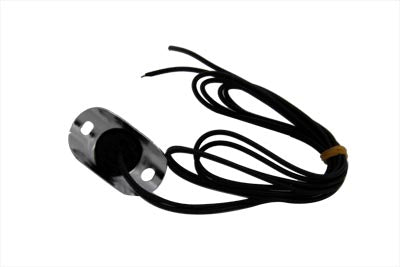 Volt Tech Chrome Two Wire Horn Switch Button - 32-0400