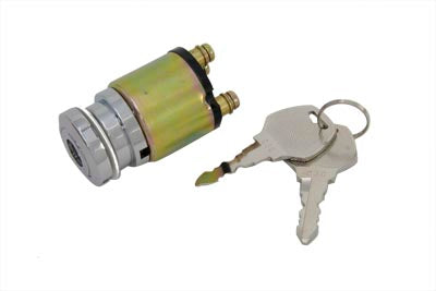 Volt Tech Chrome Ignition Key Switch - 32-0416