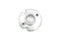 Volt Tech Cadmium Plated Magneto Base Adapter Plate - 32-0582