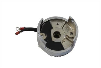 Volt Tech Chrome 12 Volt Regulator End Cover with High Output - 32-0785