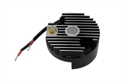 Volt Tech Black 12 Volt Regulator End Cover - 32-0795