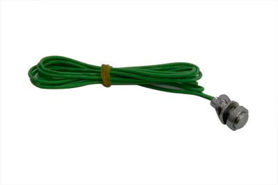 Volt Tech Mini Chrome Push Button One-Wire Switch - 32-0869