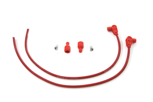 Volt Tech Universal Red 8mm Spark Plug Kit - 32-1041