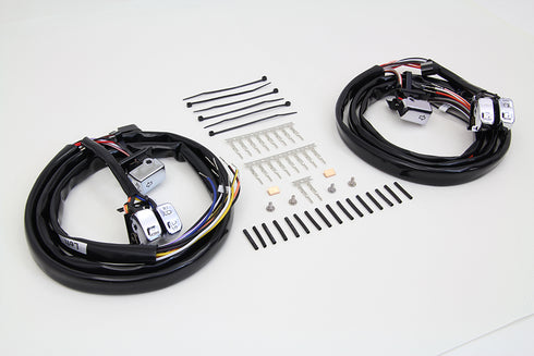 Volt Tech Handlebar Switch Kit Chrome with 60 inch Wires - 32-1135