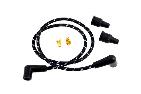 Volt Tech Universal 7mm Braided Spark Plug Wire Kit - 32-1218