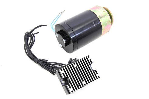 Volt Tech 12 Volt Indian Alternator Black - 32-1249