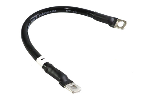 All Balls Racing Black 12 inch Flexible Battery Cable - 32-1411