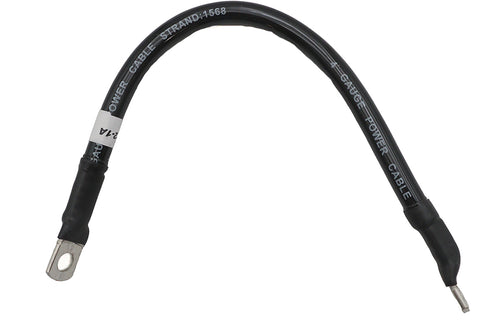 All Balls Racing Black 19 inch Flexible Battery Cable - 32-1414
