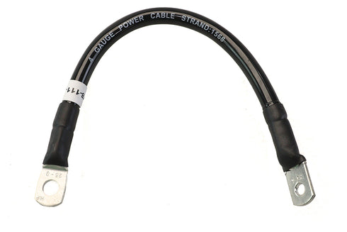 All Balls Racing Black 11 inch Flexible Battery Cable - 32-1421